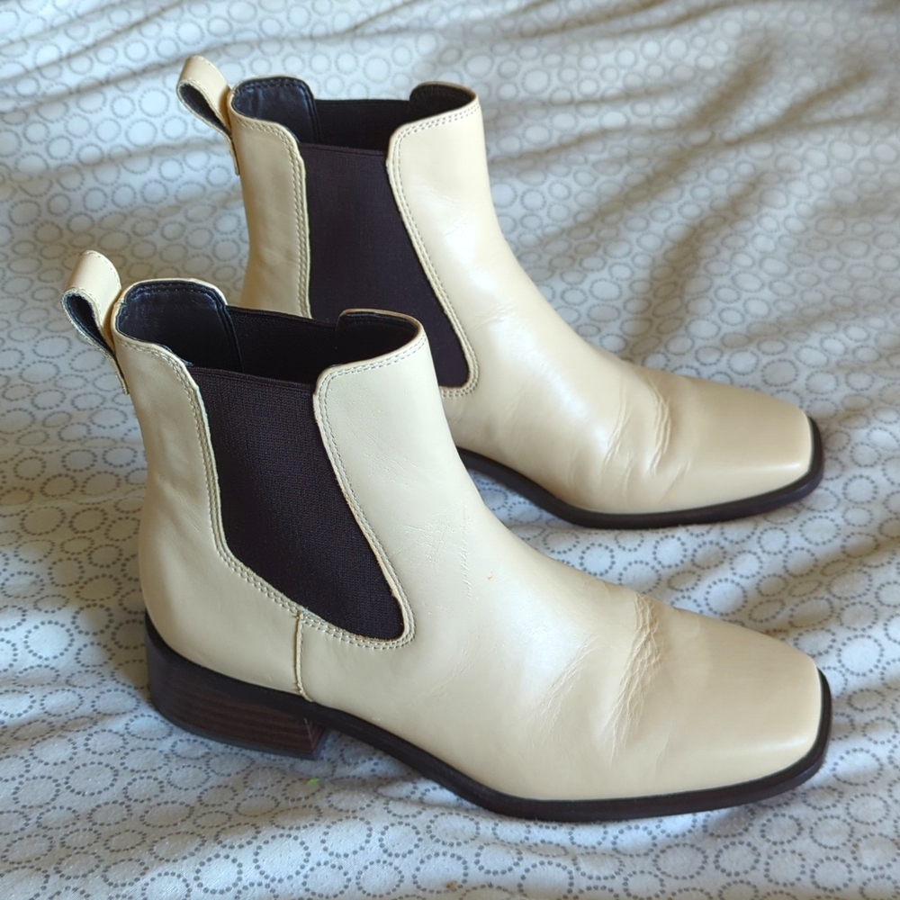 Sam Edelman Leather Chelsea Boots
